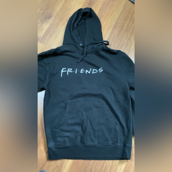 Friends Black Kangaroo Hoodie - Picture 2 of 5